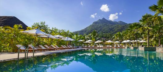 lily pond at Story Seychelles