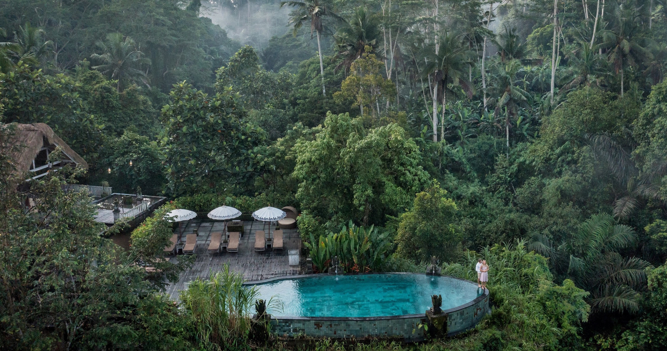 Riverside luxury resort with stunning infinity pools in Bali