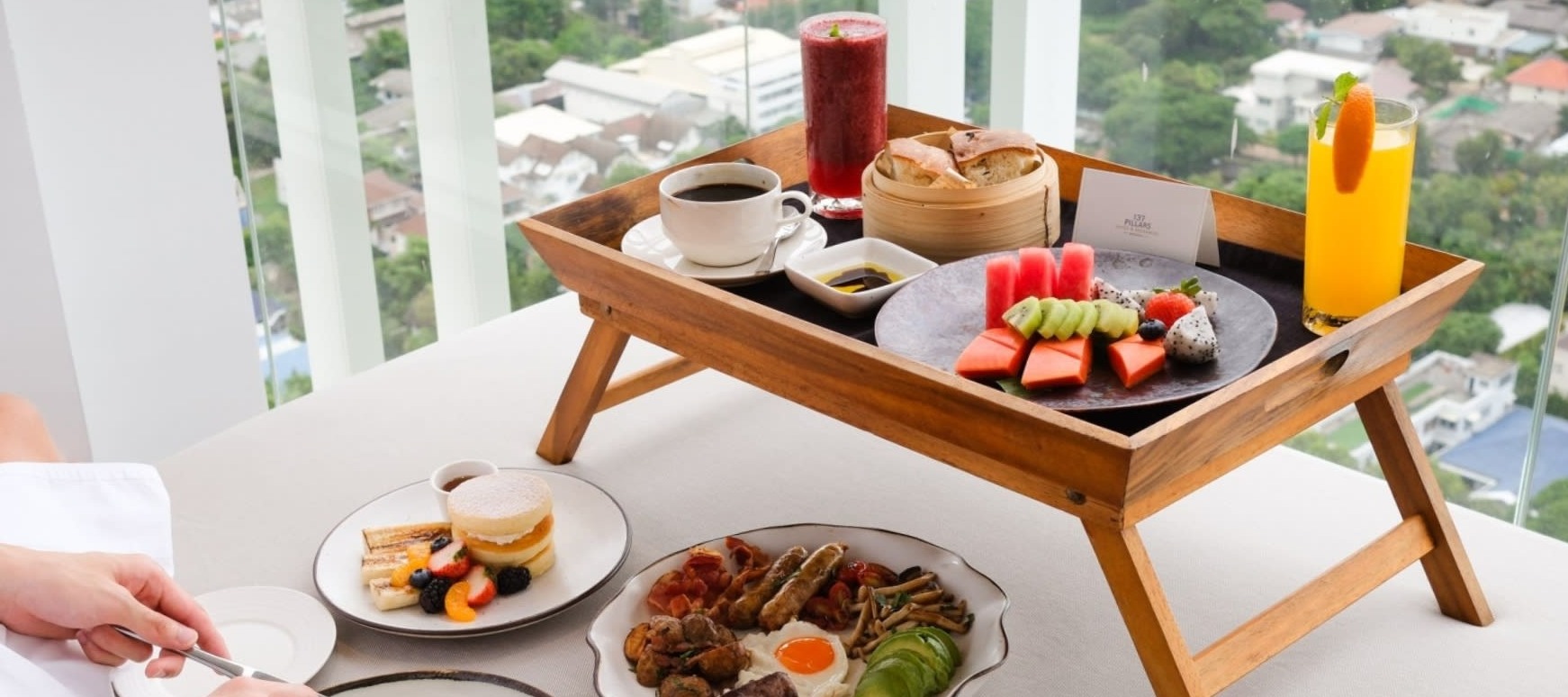 Morning Indulgence with a View