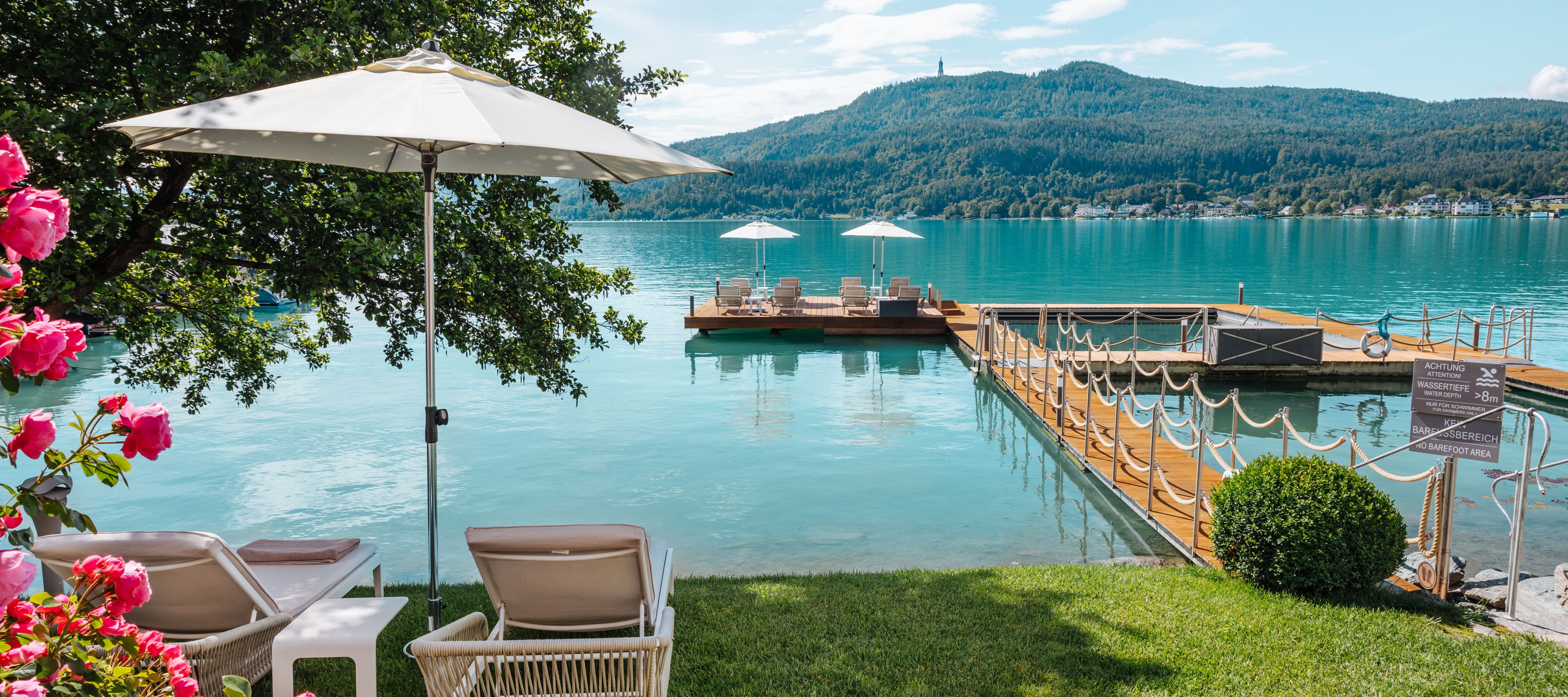 Waterside Bliss on Wörthersee at Hotel Schloss Seefels