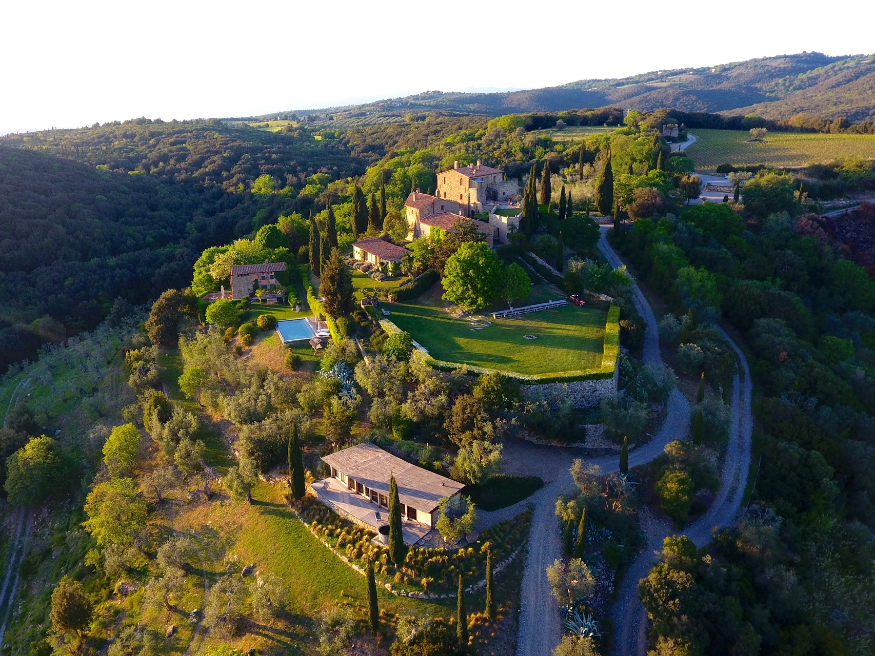 The Maremma and Castello di Vicarello